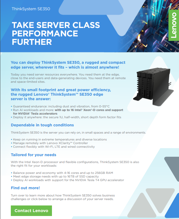Latest Edge Technology: SE350